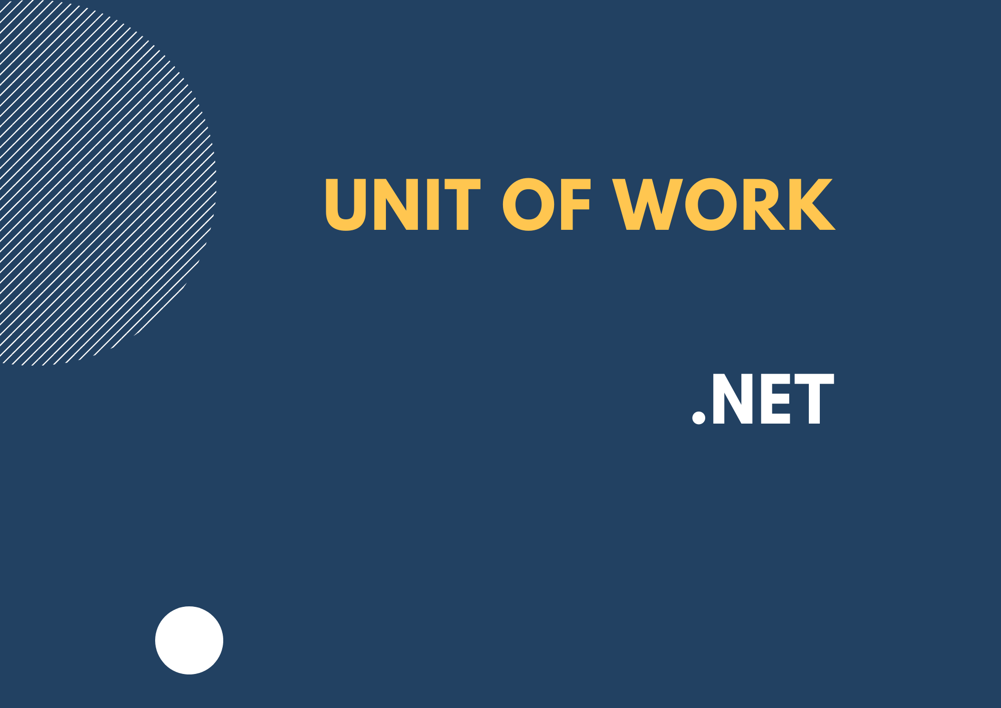 Implementando el patrón Unit of Work en .NET